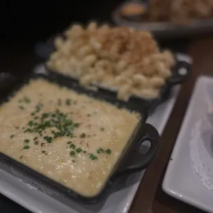 Creamed Corn ($14) &amp; Triple Cream Mac &amp; Cheese ($14)