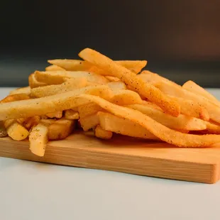 Fresh-cut seasoned fries
