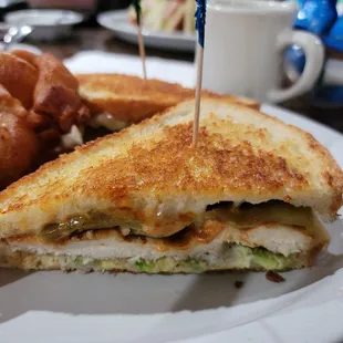 California chicken on sour dough