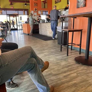 Counter to order or pay