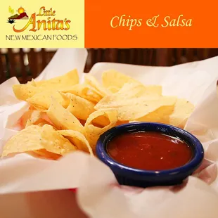 We may be bias, but we think our chips and salsa is the best in the city!
