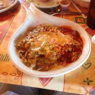 Green Chili Cheese Burger