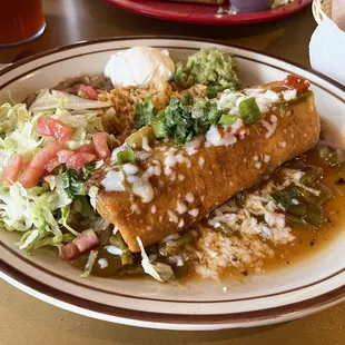 Chicken Chimichanga