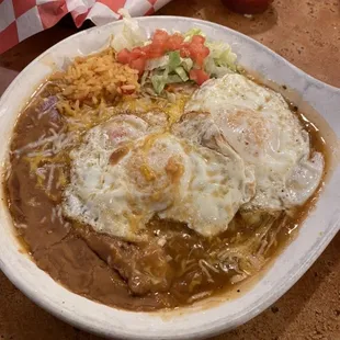 Enchiladas Rancheras
