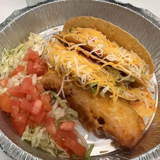 Ground Beef Taco Plate