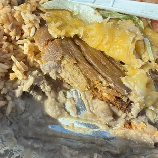 Tamale plate
