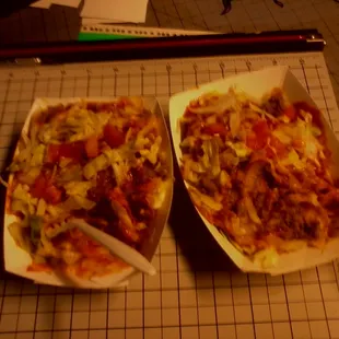 This is the difference between a large and small frito pie. This must be Bag End because we got Took!