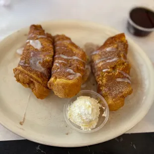 Cinnamon roll French toast - only order if you have a really sweet tooth!