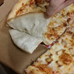 The last time we ordered pizza from Little Anthony's