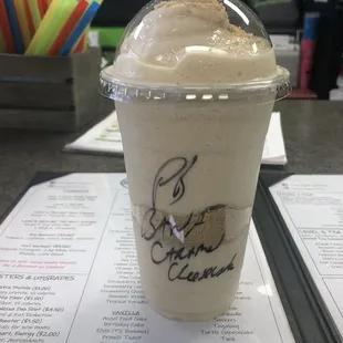 Peanut butter banana caramel cheesecake