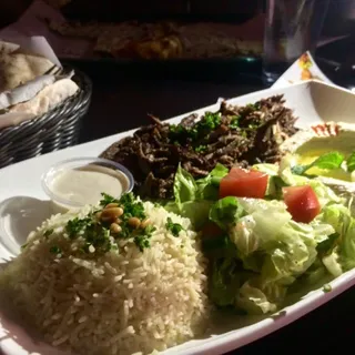 Beef Shawarma Plate
