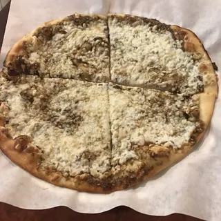 Zaatar with Cheese & Veggie Wrap