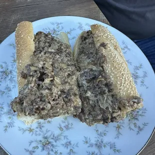 Way too salty philly