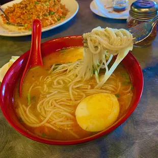 mohinga - fish noodle soup (national dish of Burma)