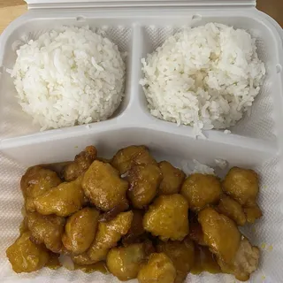 Lunch Special Orange Chicken