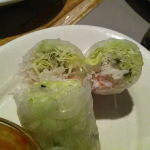 Fresh summer rolls