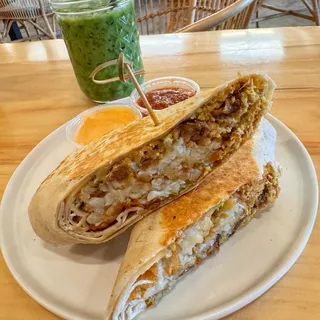 Beach Bum Burrito (Vegan)