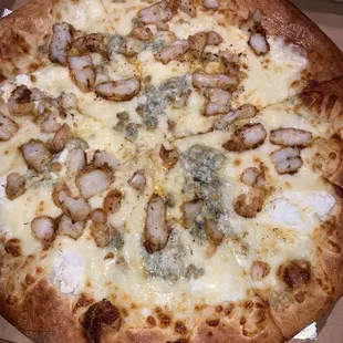 Shrimp &amp; 4 Cheese Pizza   12&quot;