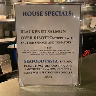 House Specials