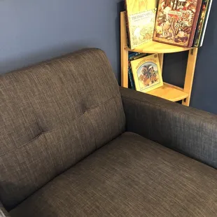 Sitting chair with children&apos;s books
