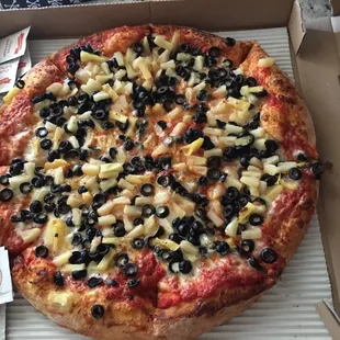 Olives and mushroom
