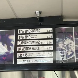 Updated menu 1-22-23