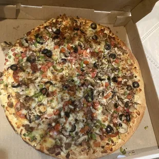 pizza, food