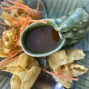 Crab wonton