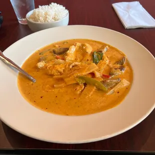Red Curry with Chicken