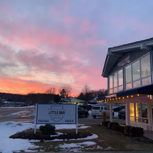 Sunset in Fontana , WI