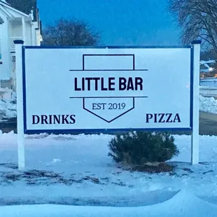 Known for only two things as the sign says