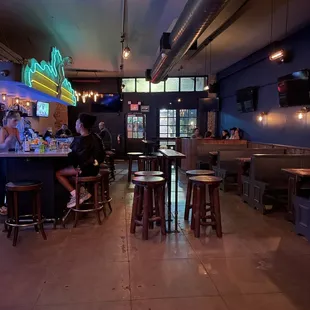 Bar area