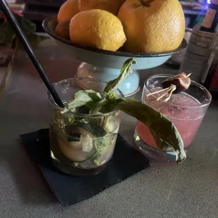 Summer cocktails