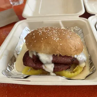 Fried salami sandwich...so good!!