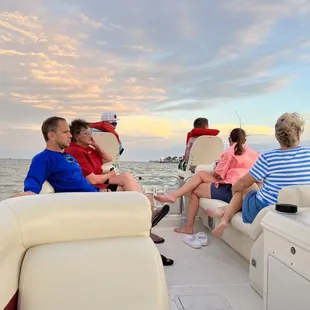 Cruising at sunset