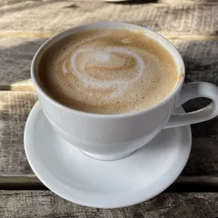 Oat milk latte