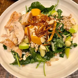 Fall Market w/ grilled chicken