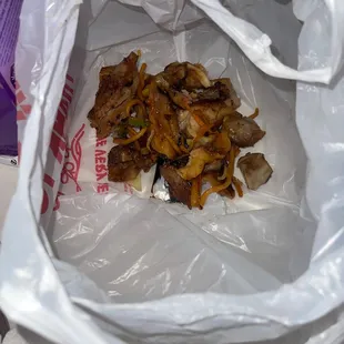 We had to throw it out