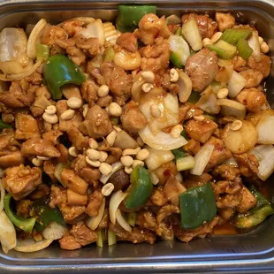 Spicy Kung pao chicken