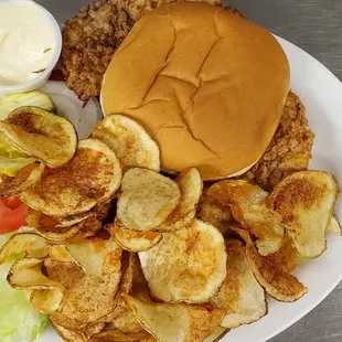 Tenderloin with Cowboy Chips