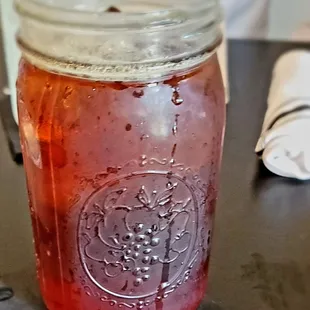 a jar of jam