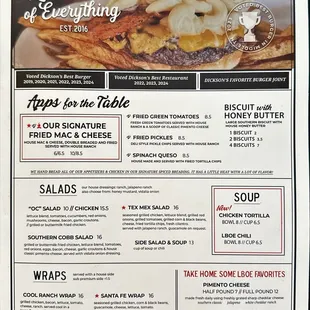 Menu 1 of 3 (Oct 2024)