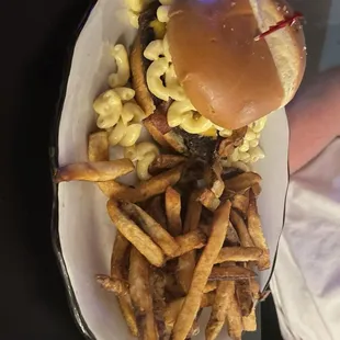 Mac and Cheese Burger