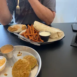 South Western Chicken Wrap