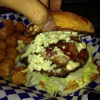 Blue Oinker Burger