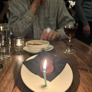 Butterscotch pudding and Tagalong fun pairing for dessert!