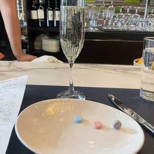 Cremant and sweet tart pairing