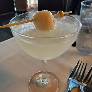 Lychee Martini - Delicious! A little sweet but still very good.