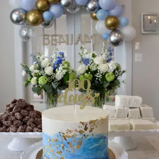 Thanks Little Boy Bakery for this beautiful buttercream cake!