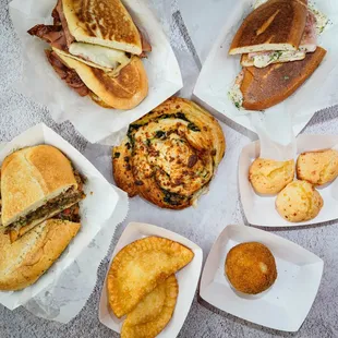  variety of sandwiches